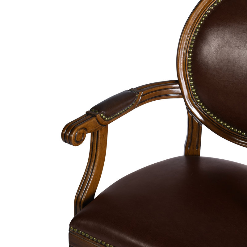 Greyleigh kirbyville leather chair clearance